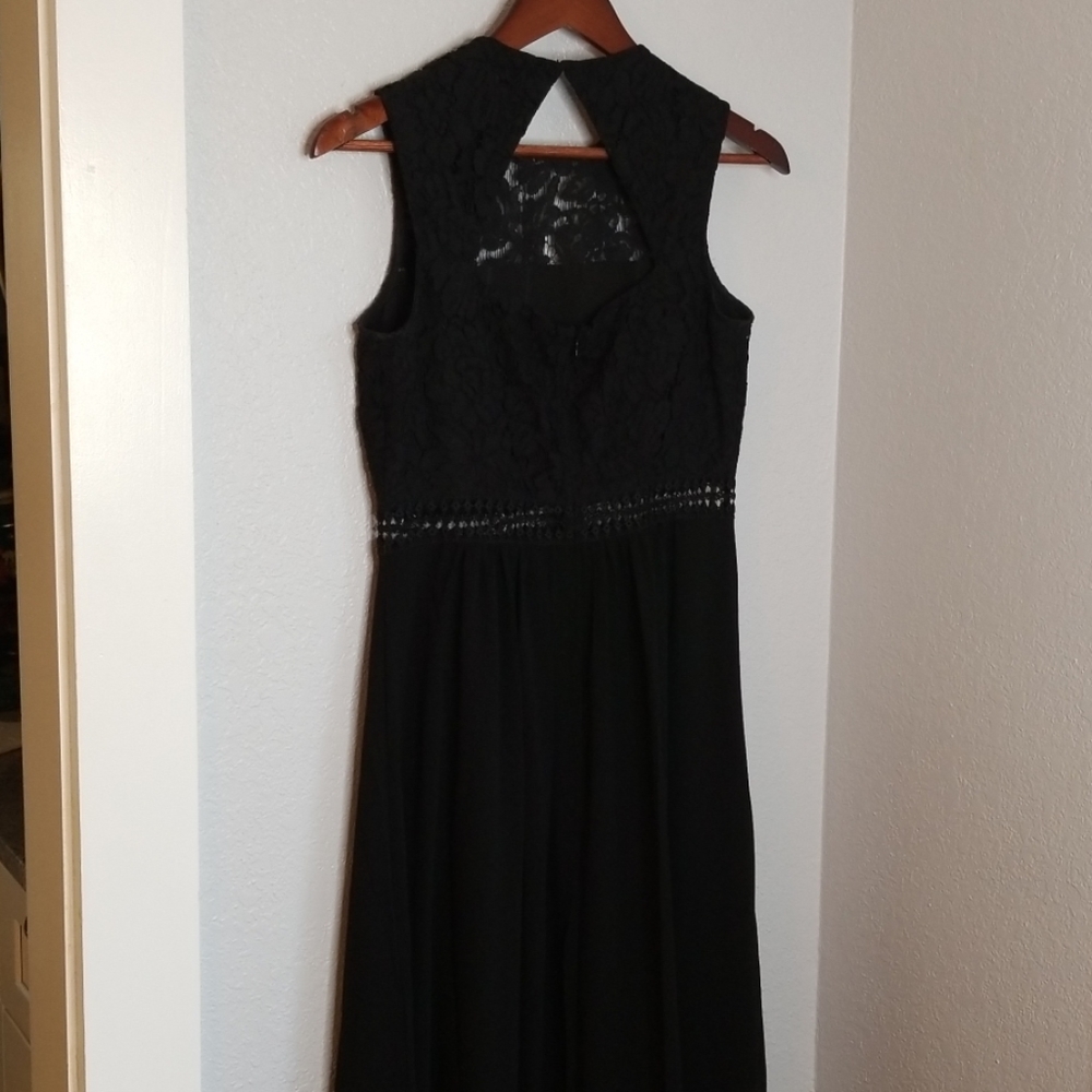 Truth & Fable Women's Maxi Lace A-line Dress